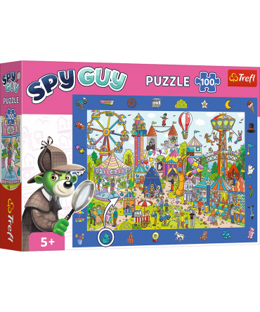 Puzzle d'Observation Spy Guy Le Parc d'Attrraction 100 Pcs