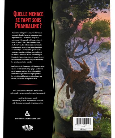 DD5 Dungeons and Dragons L'Obélisque Brisé Les Trefonds de Phancreux